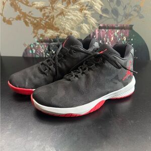 Jordan Kids Sneakers Black and Red